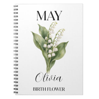 Cuaderno Lirio de Mayo del Valle