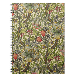 Cuaderno Lirio de oro de William Morris