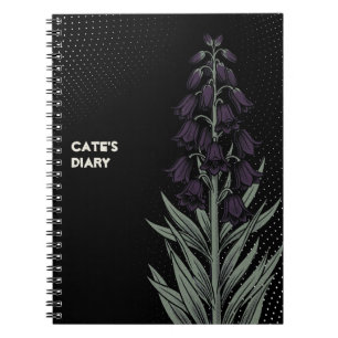 Cuaderno Lirio Persa Neón Fritillaria persica Pop Art