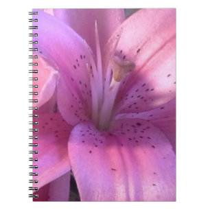 Cuaderno Lirio Rosa