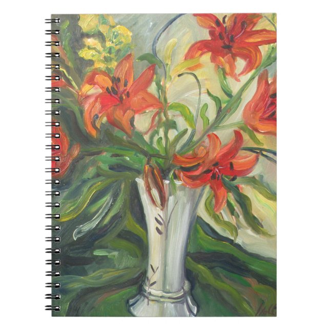 Cuaderno Lirios (Frente)