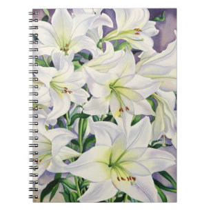 Cuaderno Lirios blancos 2008