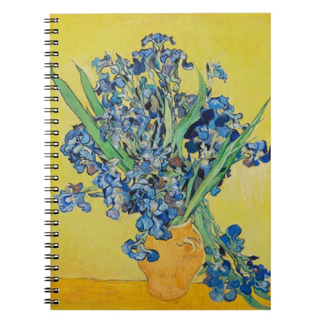 Cuaderno Lirios  Vincent van Gogh      (Frente)