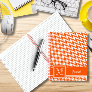 Cuaderno Lista de comprobación de la cabina de Naranja mono