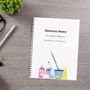 Cuaderno Lista de comprobación del servicio de limpieza de