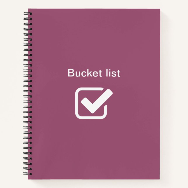 Cuaderno Lista de cubos - (Anverso)