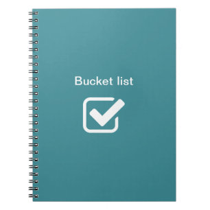 Cuaderno Lista de cubos -