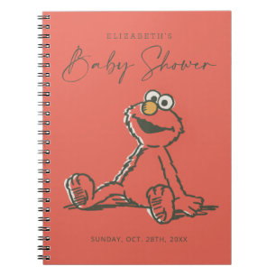 Cuaderno Lista de invitados y regalos de Baby Shower de Elm