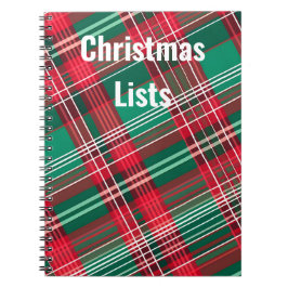 Cuaderno Lista de navidades