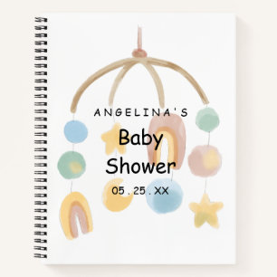Cuaderno Lista de regalos de Baby Shower de Cute Baby Toy