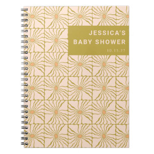 Cuaderno Lista de regalos personalizada de botanica retro v