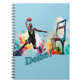 Cuaderno Listo: La última tendencia de baloncesto Slam Dunk