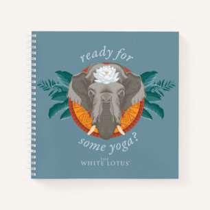 Cuaderno ¿Listo para algo de yoga? - El Lotus Blanco