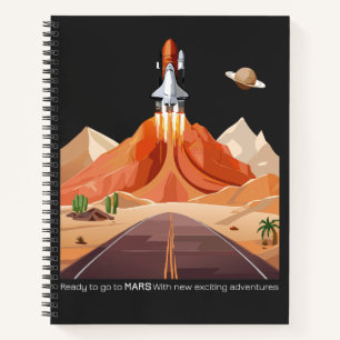 Cuaderno Listo para ir a Marte