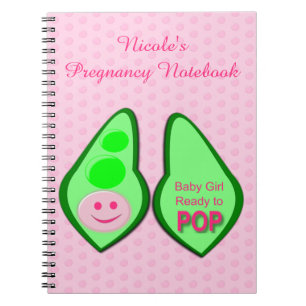 Cuaderno Listo para pop Girl Pea Rosa