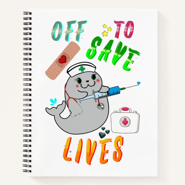 Cuaderno Listos para salvar vidas (Anverso)