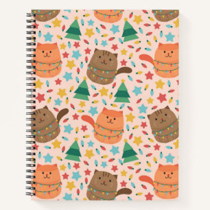 Cuaderno Little and Cute Christmas Cats