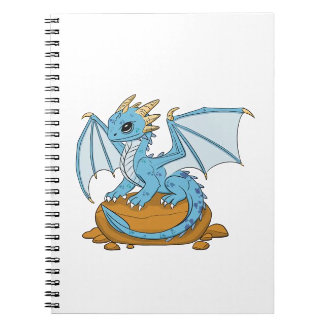 Cuaderno Little Blue Dragon (Frente)