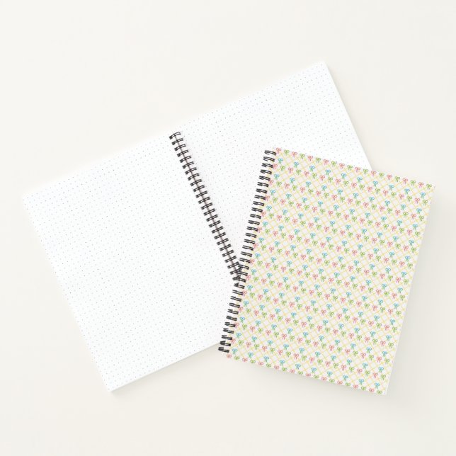 Cuaderno Little bows seamless pattern (Interior)
