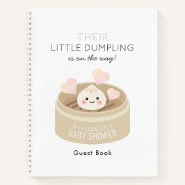 Cuaderno Little Dumpling Baby Shower Guest Book
