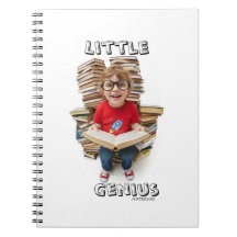 Cuaderno Little Genius – Niño Inteligente Leyendo