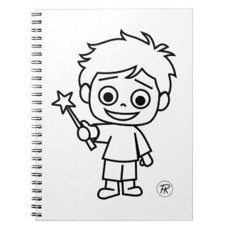 Cuaderno Little Phiri und Zauberstab