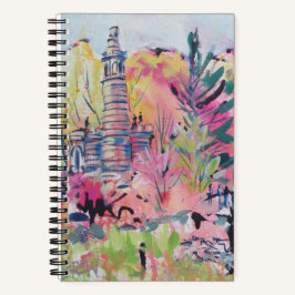 Cuaderno Little Roundtop Gettysburg Pensilvania Redbuds