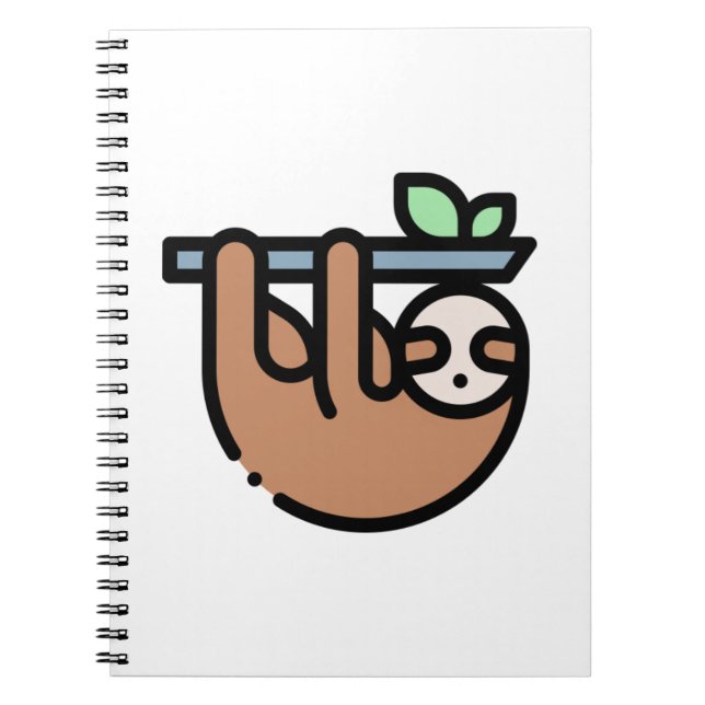 Cuaderno Little Sloth (Frente)