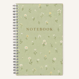 Cuaderno Little Wildflowers Notebook – Dotted Journal
