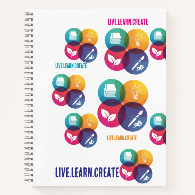 Cuaderno Live.Learn.Create (Anverso)