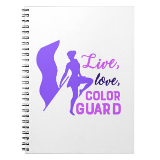 Cuaderno Live, Love, Color Guard