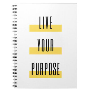 Cuaderno Live Your Purpose