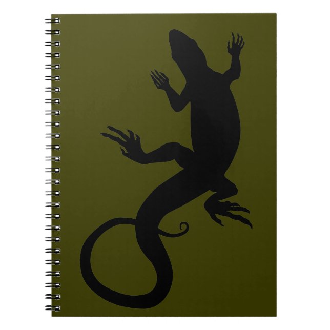 Cuaderno Lizard Art Notebook Reptile Art Journal Book (Frente)