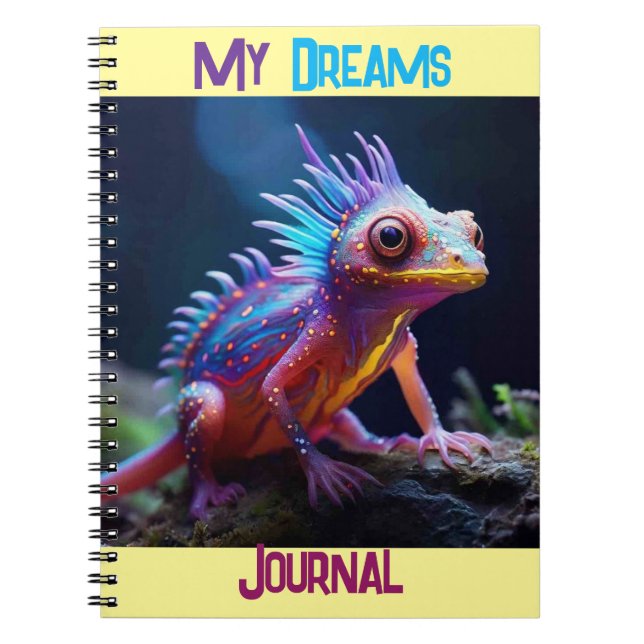 Cuaderno Lizard espacial (Frente)