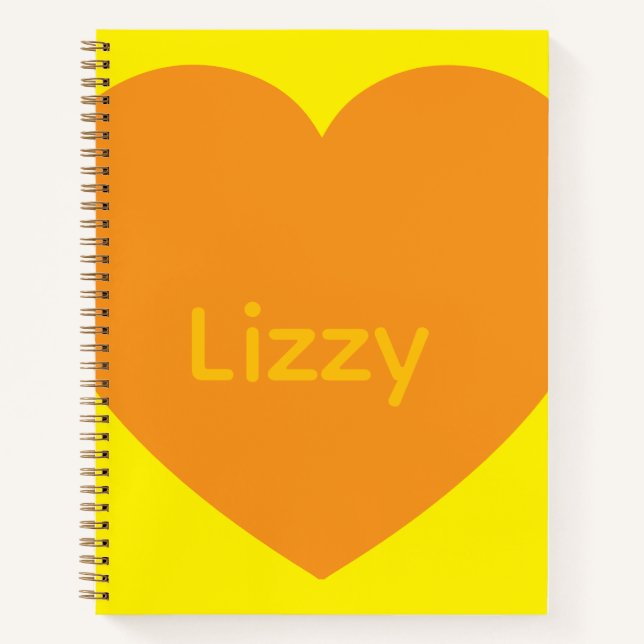 Cuaderno Lizzy Hugs Notebook Diamond (Anverso)