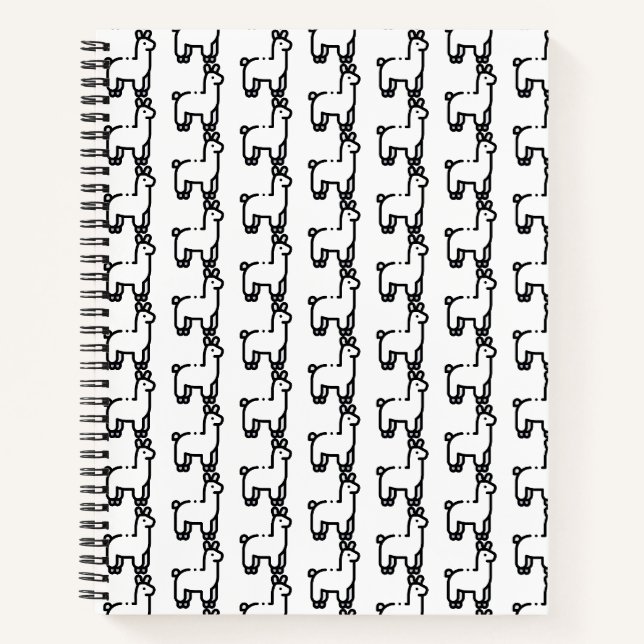 Cuaderno Llama (Anverso)