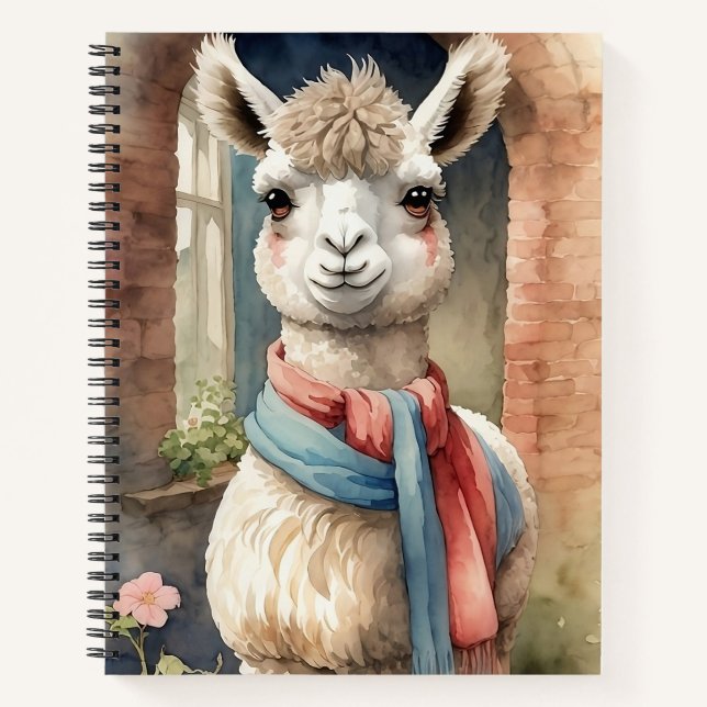 Cuaderno Llama (Anverso)