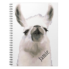 Cuaderno Llama a Snobby de Snooty Personalizada