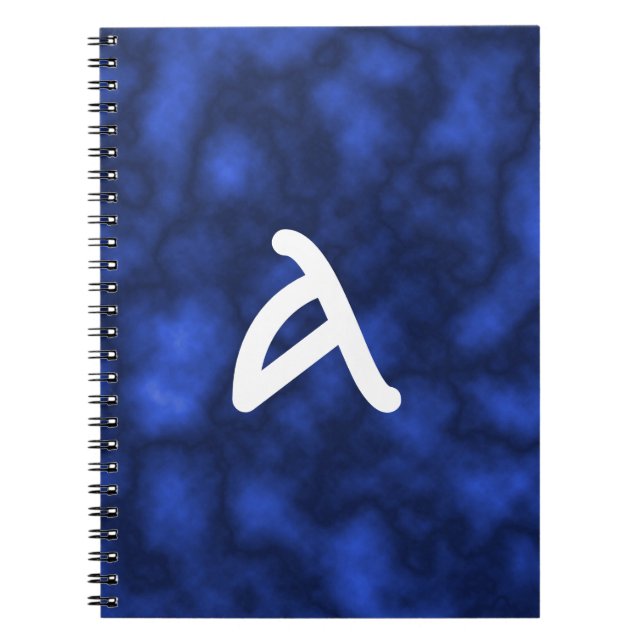 Cuaderno Llama azul (Frente)