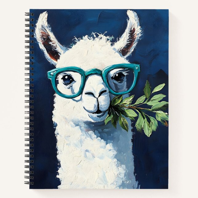 Cuaderno Llama Chic Inteligente (Anverso)
