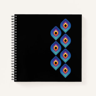 Cuaderno Llama de Pavo Real (Vertical)