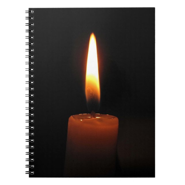 Cuaderno Llama de vela (Frente)
