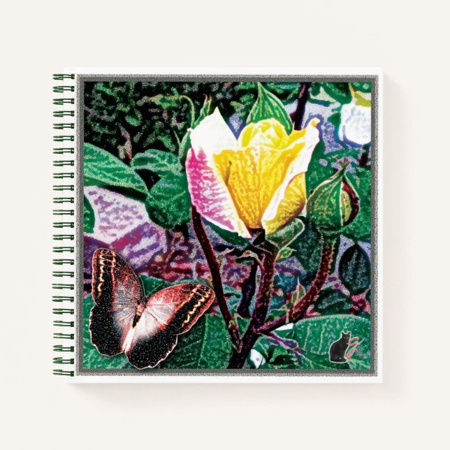 Cuaderno Llama Dorada  (Anverso)