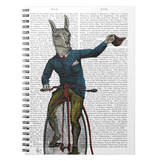 Cuaderno Llama en bicicleta (Frente)