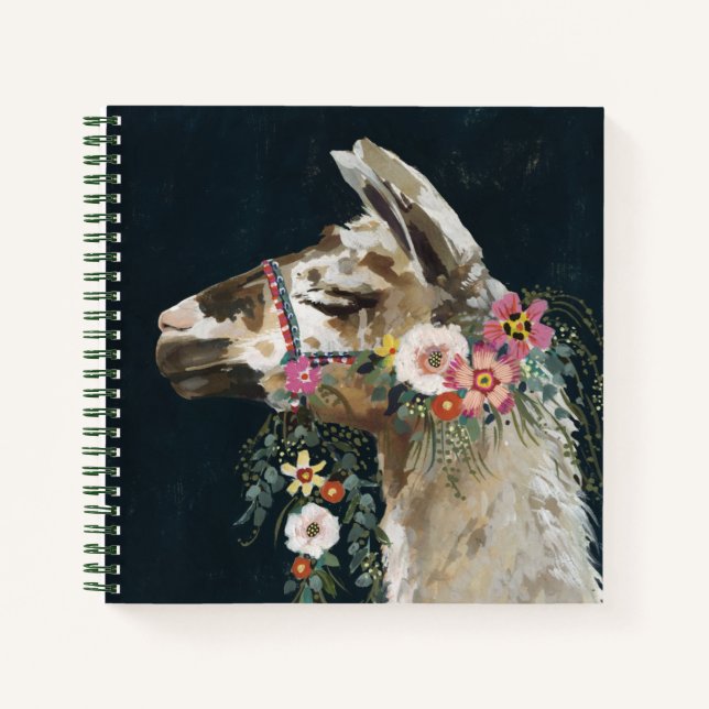Cuaderno Llama encantadora (Anverso)