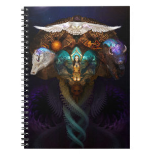 Cuaderno Llamada de los animales del alcohol