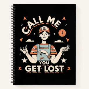 Cuaderno llámame si te pierdes