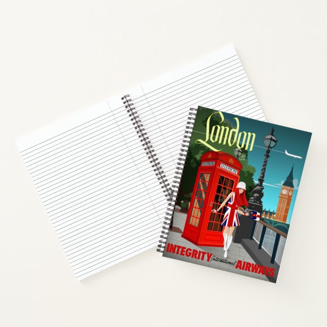 Cuaderno Llamando a Londres (Interior)