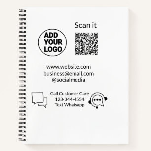 Cuaderno Llamar a un cliente para que envíe un mensaje de t