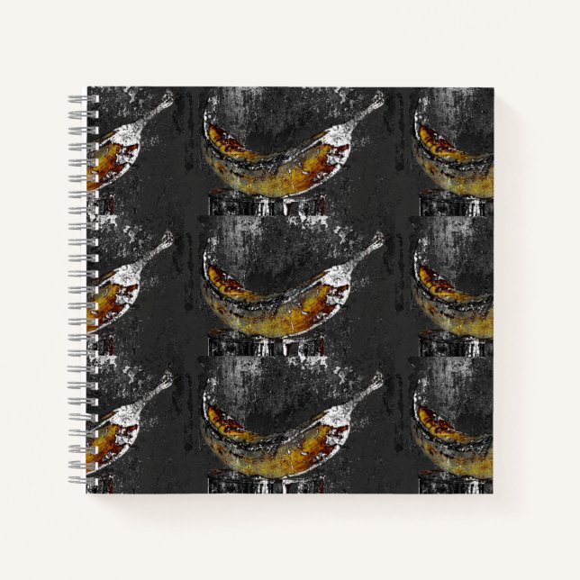 Cuaderno llano de plátano (Anverso)